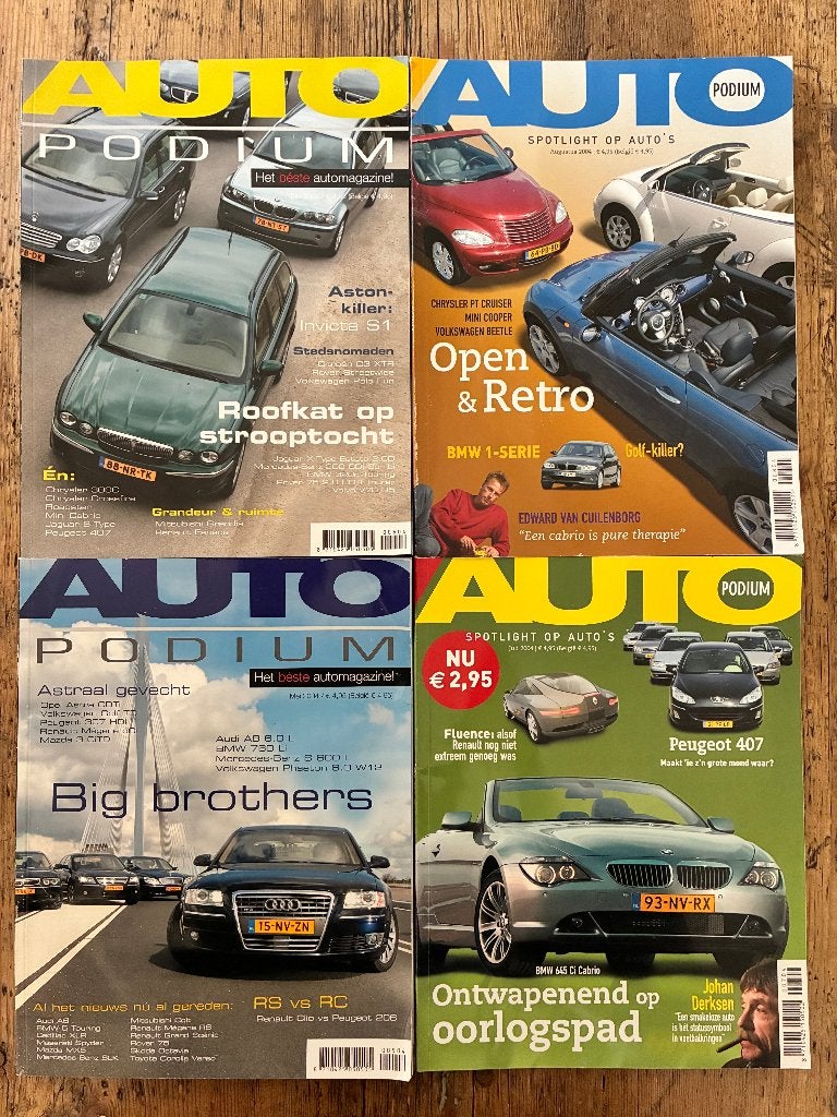 Auto Podium magazines, Boeken, Ophalen of Verzenden, Zo goed als nieuw