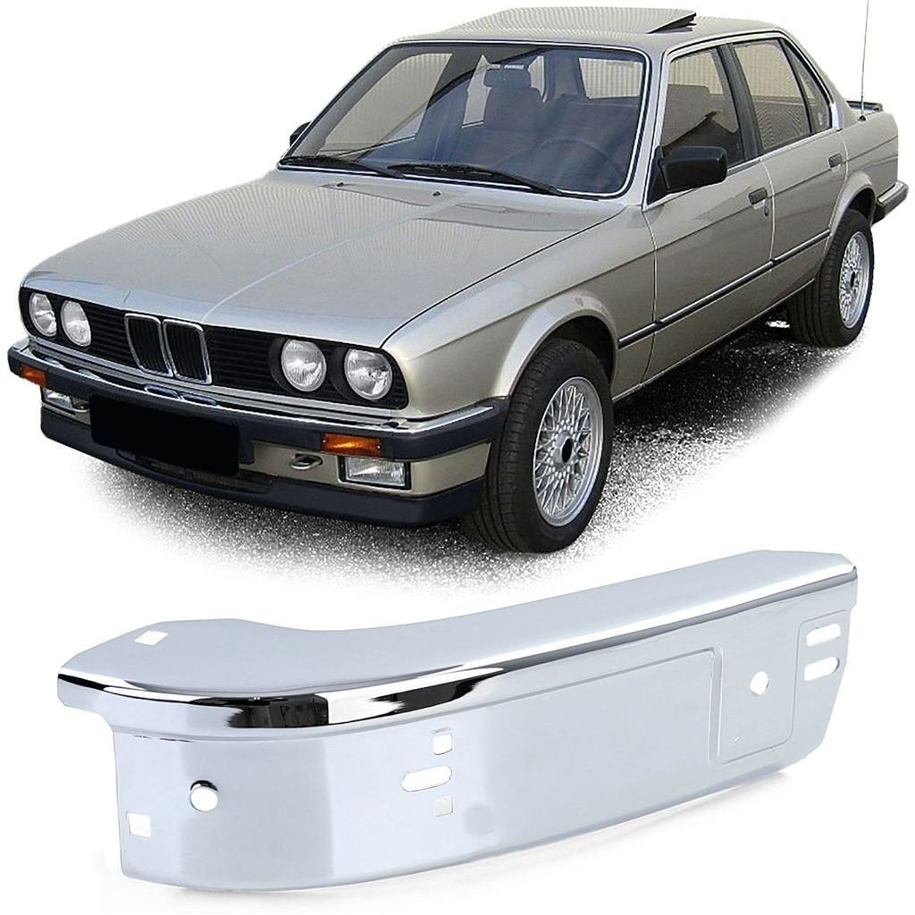Voorbumper Hoekstuk Voor BMW E30 Links Chroom, Verzenden