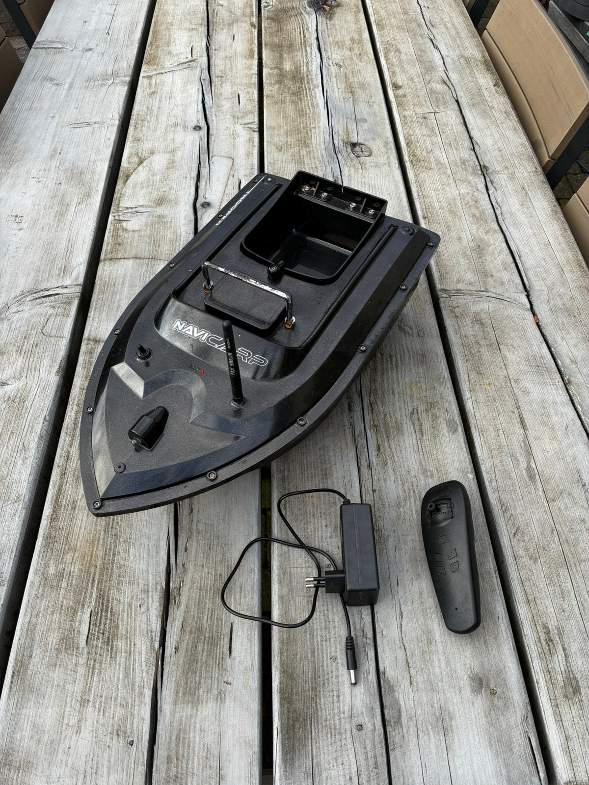 Navicarp trooper voerbootje karpervissen, Enlèvement, Utilisé
