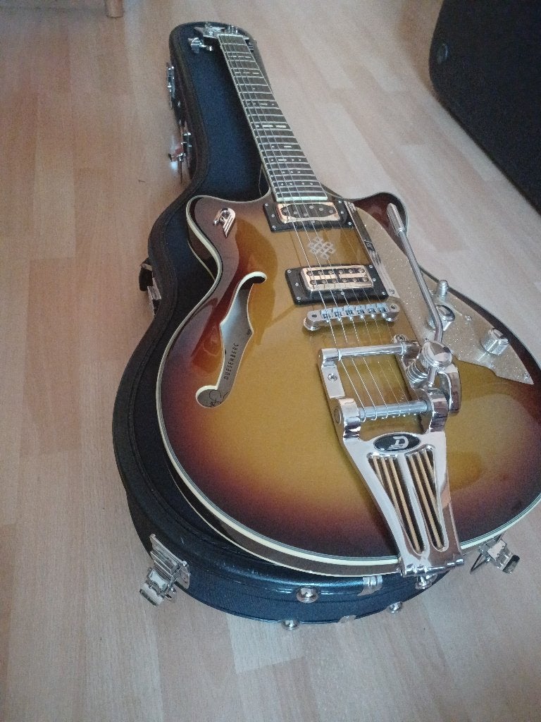 Duesenberg Alliance Joe Walsh Signature Series gitaar, Ophalen, Zo goed als nieuw, Semi-solid body, Overige merken