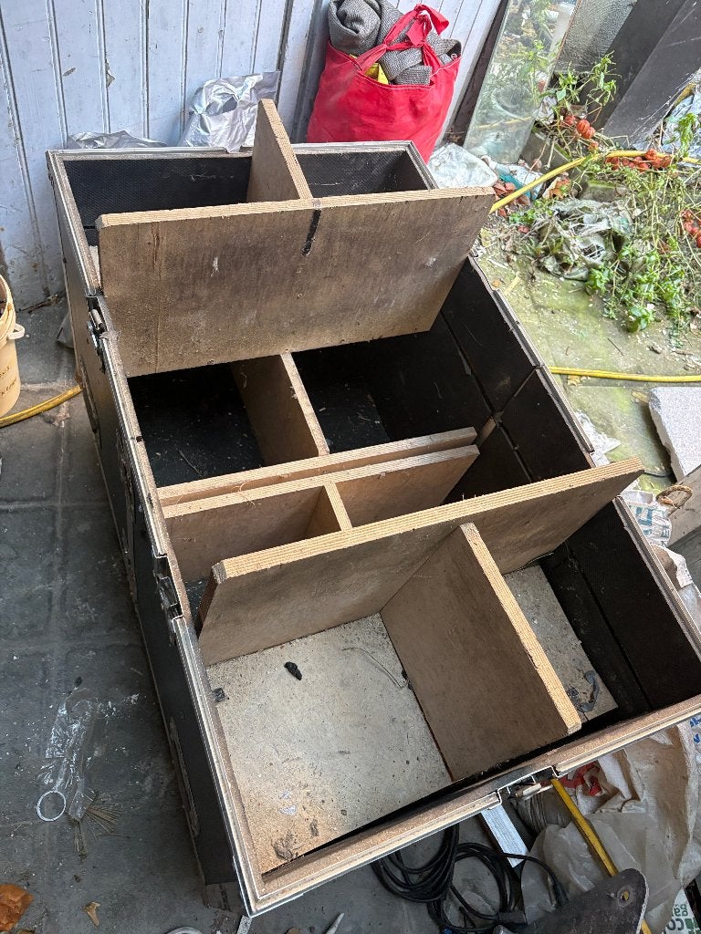 Flightcase voor kabels / kabel kist, Muziek en Instrumenten, Ophalen of Verzenden, Gebruikt, Overige instrumenten, Flightcase
