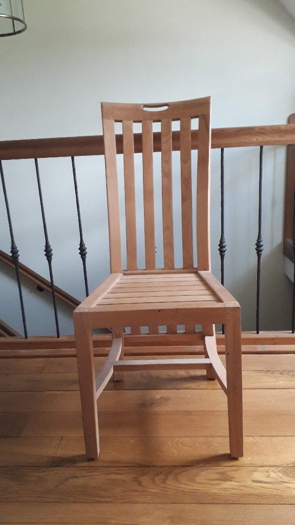 nieuwe massief teak buro stoel, Ophalen, Nieuw, Bruin, Bureaustoel