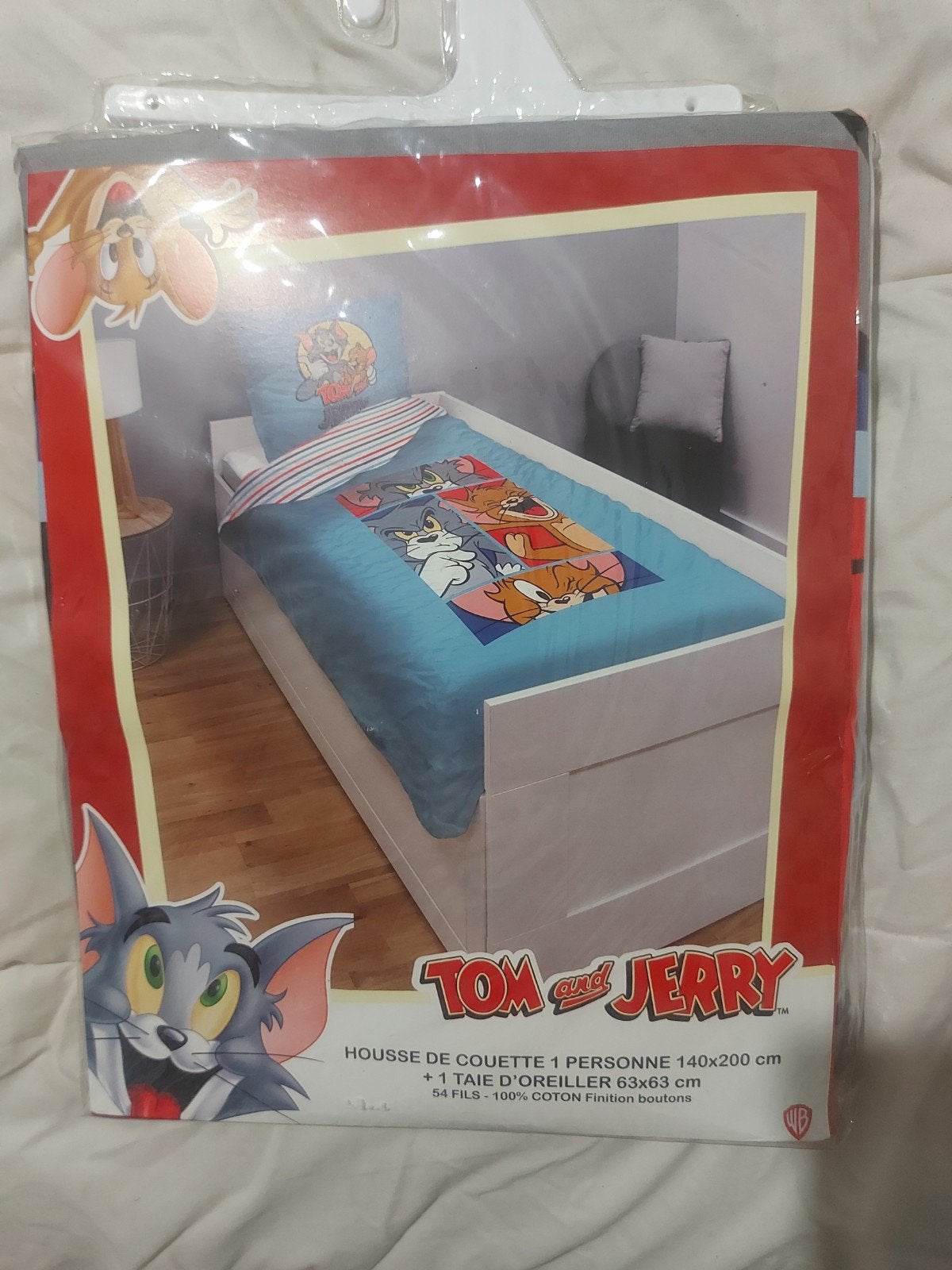 housse de couette pour enfants, Enlèvement