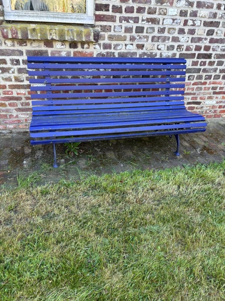 Tuinbank, Ophalen, Gebruikt, Hout