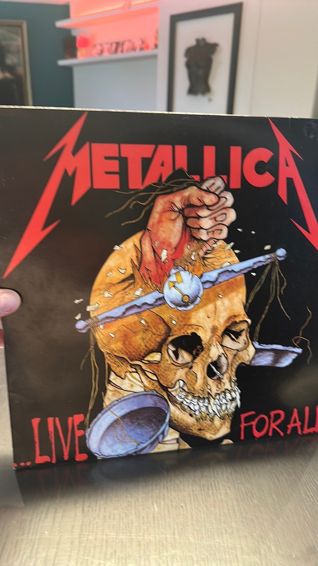 Metallica…live for all 2x lp, Cd's en Dvd's, Vinyl | Hardrock en Metal, Limited edition, Verzenden, Zo goed als nieuw, 12 inch
