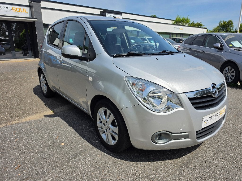 Opel Agila 1.2i, 2012, 85.190km, Automaat, AC, 12m Garantie, Autos, Opel, 1242 cm³, Achat, Entreprise, Carnet d'entretien