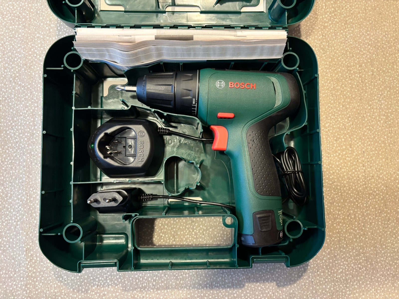 Bosch Easydrill 1200 accu schroefboormachine, Ophalen, Nieuw, 600 watt of meer, Boor- en Schroefmachine