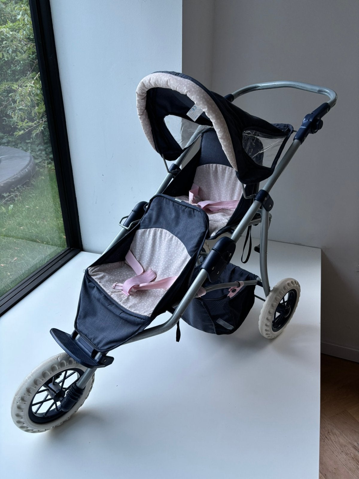 Dubbele buggy/kinderwagen _ Corolle, Ophalen, Gebruikt