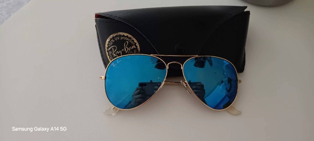 Lunette rayban, Handtassen en Accessoires, Zonnebrillen en Brillen | Heren, Ophalen, Zonnebril, Zwart, Zo goed als nieuw