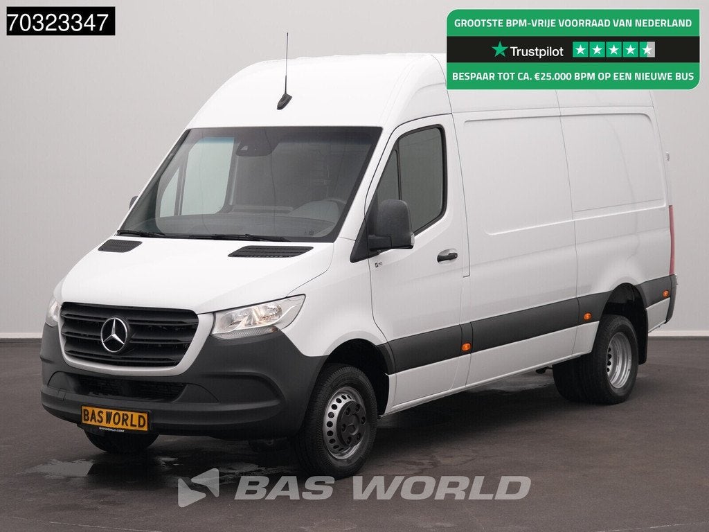 Mercedes Sprinter 514 CDI Automaat Dubbellucht L2H2 Navi Air, Automaat, Gebruikt, Euro 6, 4 cilinders