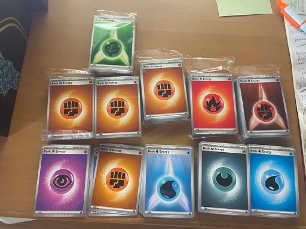 500 energy kaarten pokemon, Ophalen, Nieuw, Meerdere kaarten