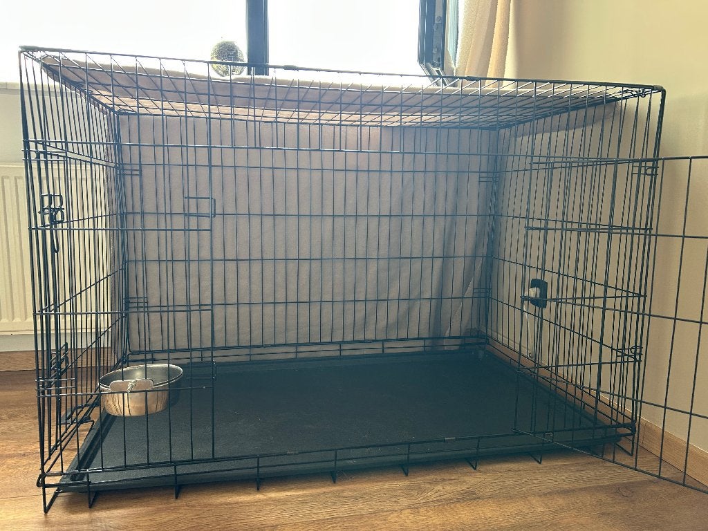 grote hondenbench 122x74x80 cm, Ophalen, Zo goed als nieuw