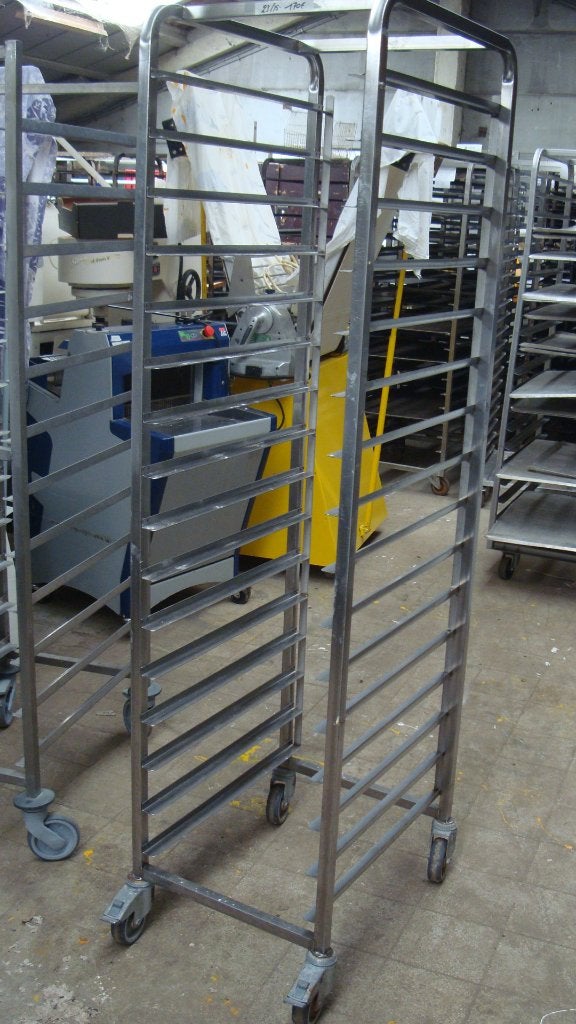 Chariots inox 40x60 cm et 60 x 80 cm boulangerie bakkerij, Zakelijke goederen, Horeca | Keukenapparatuur, Ophalen, Gebruikt, Bakkerij en Slagerij