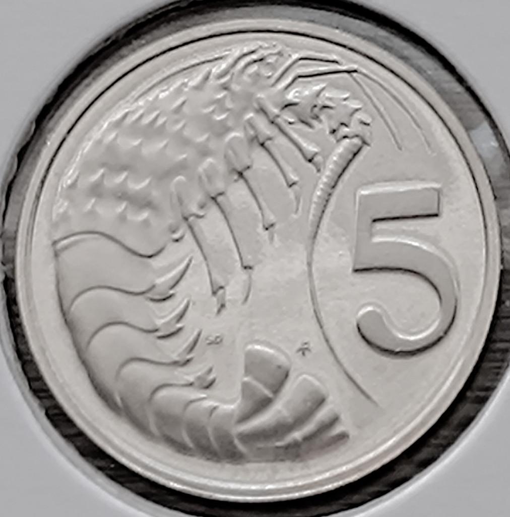 munt Kaaiman eilanden 5 cent 1979 UNC, Timbres & Monnaies, Monnaies | Océanie, Enlèvement ou Envoi