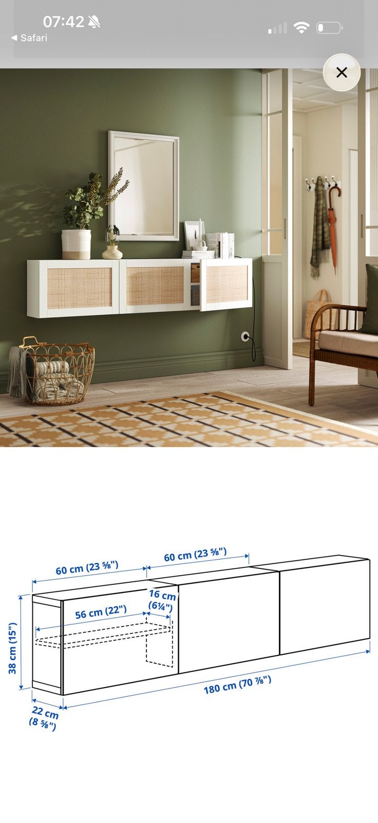 Ikea besta, Ophalen, Zo goed als nieuw
