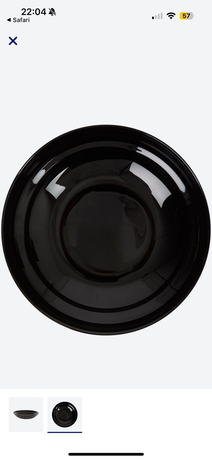 Service de vaisselle noir – NEUF / JAMAIS UTILISÉ, Enlèvement, Neuf, Moderne