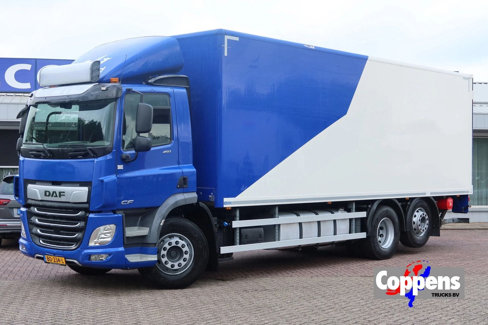DAF CF 450 FAN 6x2 Bak+Dhollandia 3.000 kg klep. Stuur lift, Automaat, Bedrijf, Diesel, DAF