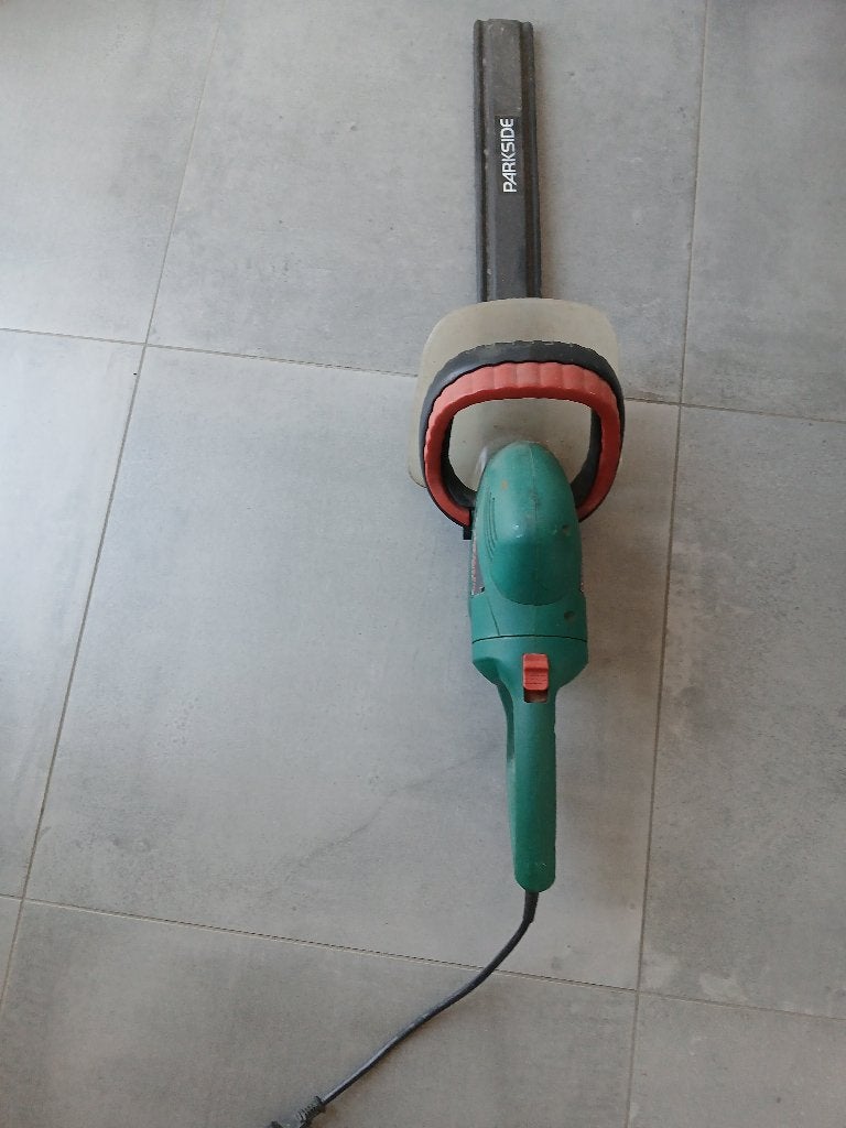 elektronische snoeischaar, Tuin en Terras, Snoeischaren, Ophalen, Gebruikt, 30 t/m 39 mm, Parkside