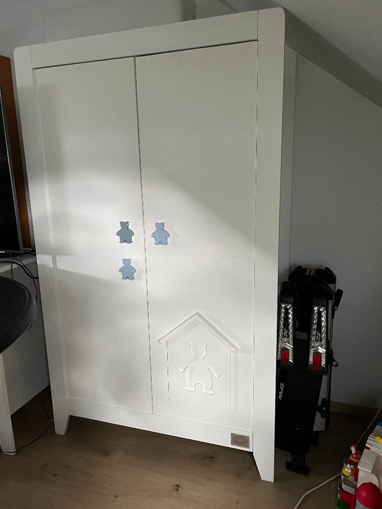 Kast babykamer beer Noukies, Ophalen, Gebruikt, Kast, 50 tot 70 cm