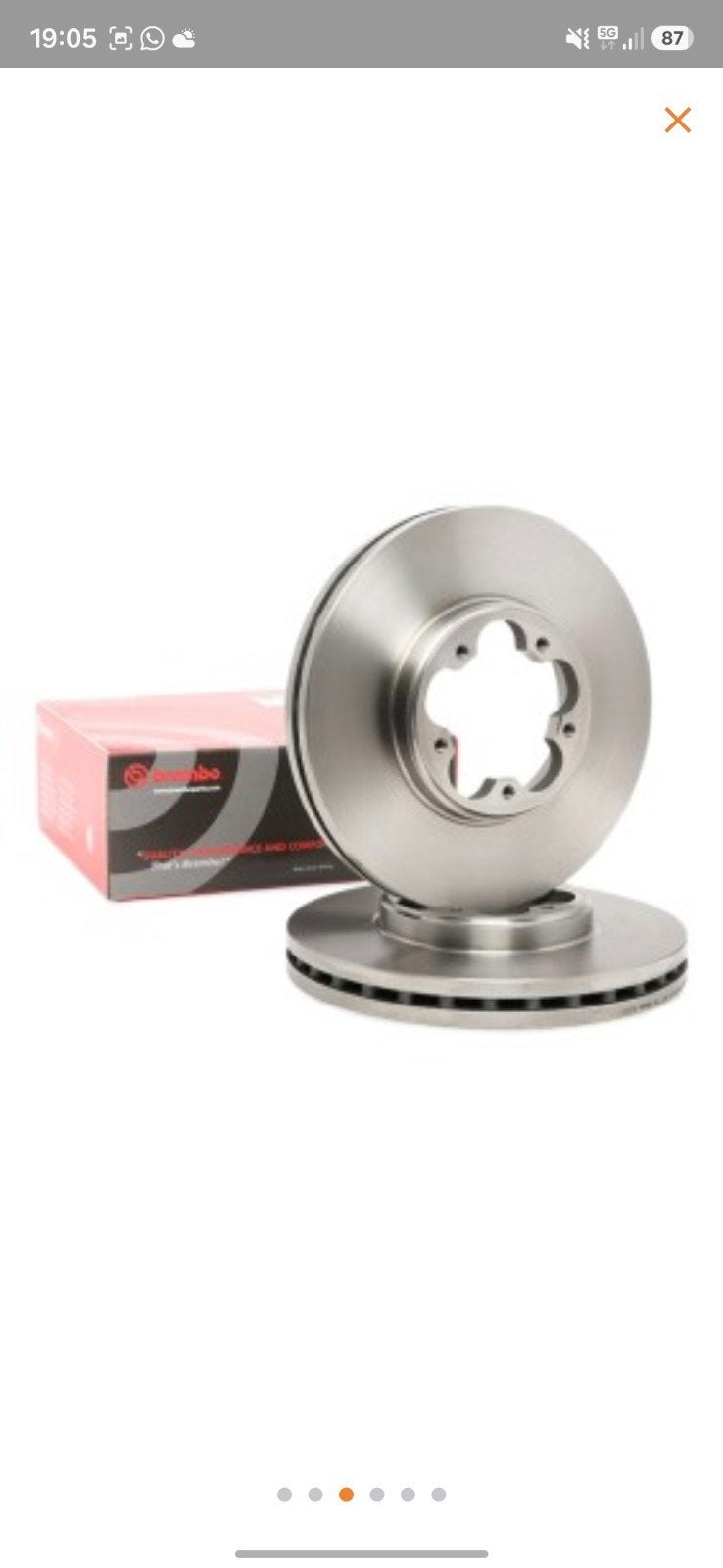 Brembo remschijf 09.C240.10 te koop, Ophalen, Ford