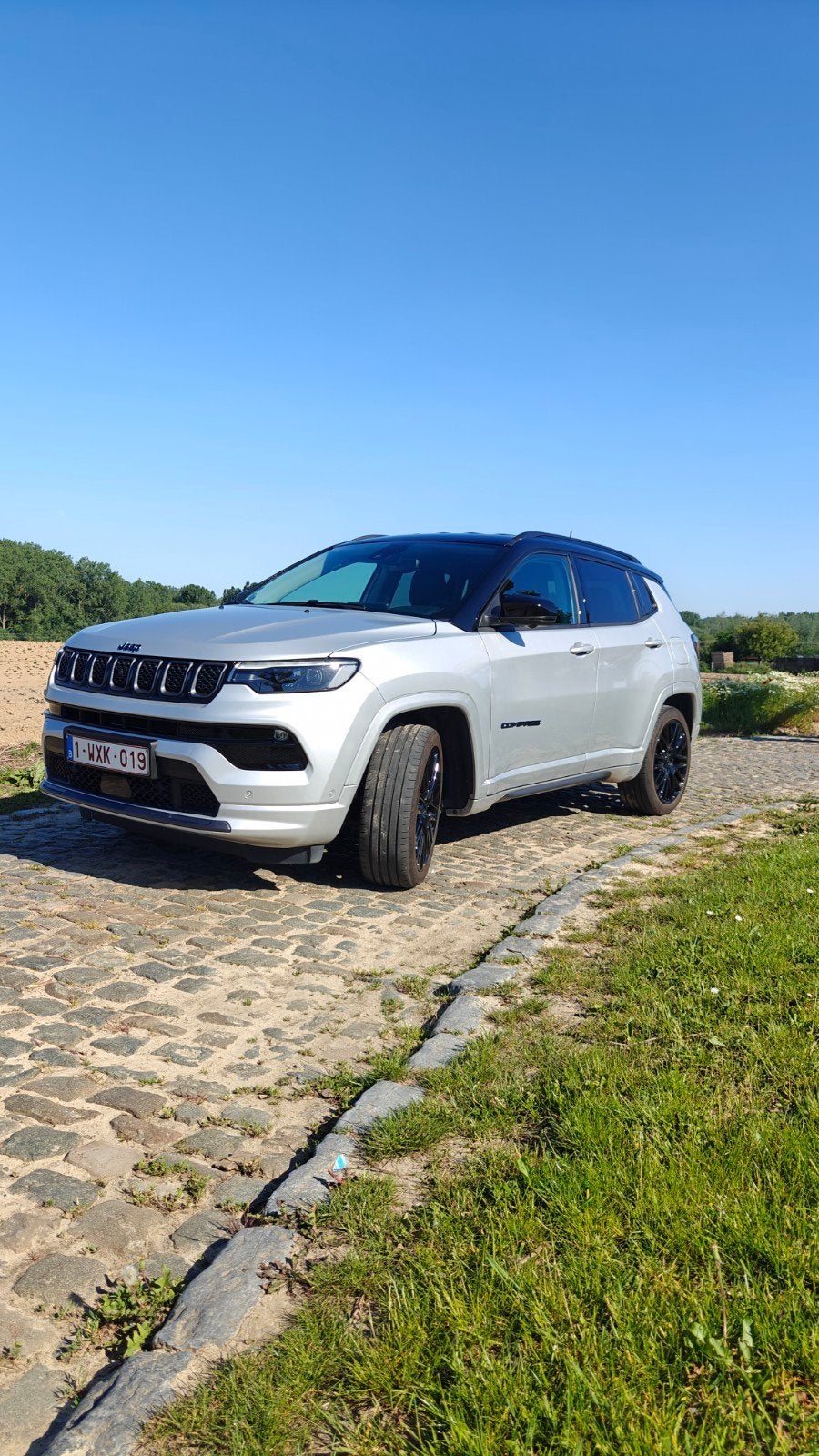Jeep Compass phev 4Xe S Full Option, Autos, Cuir, 1250 kg, Euro 6, Anti démarrage