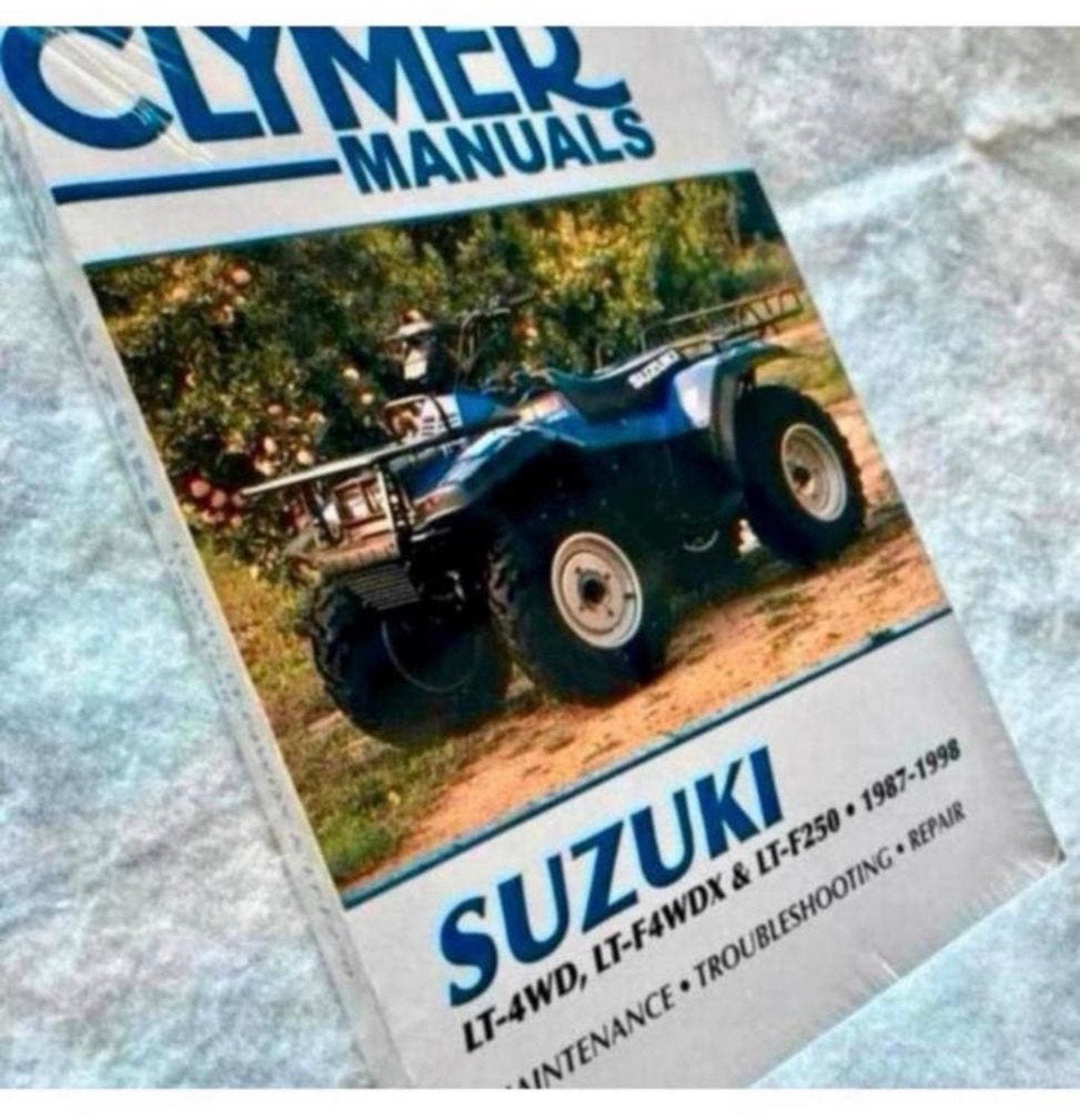 CLYMER Repair-Manual boek voor Suzuki Quad 1987-1998 nieuw, Motoren, Handleidingen en Instructieboekjes, Ophalen of Verzenden