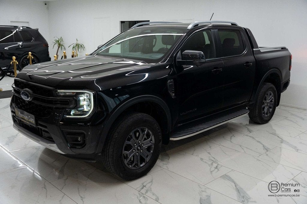 Ford Ranger 2.0 TDCI Wildtrak! Full! BTW! Navi, Camera! ACC!, Auto's, 4 deurs, Gebruikt, 4 cilinders, Zwart