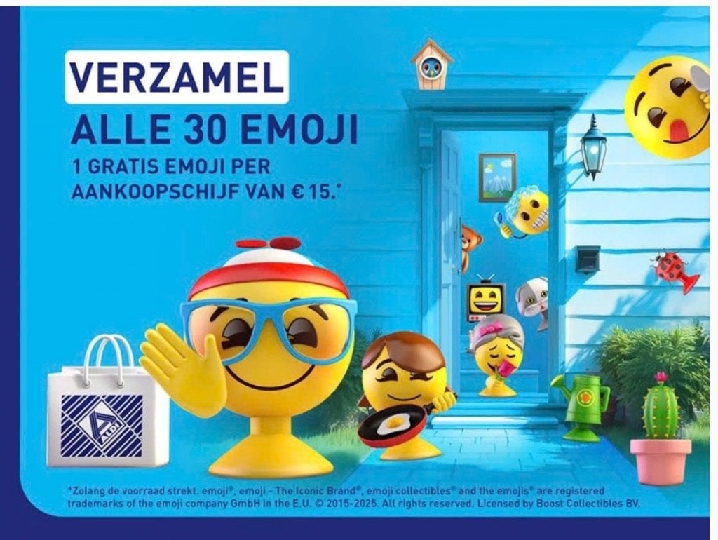 Emoji Aldi 2025, Collections, Actions de supermarché, Aldi, Enlèvement ou Envoi