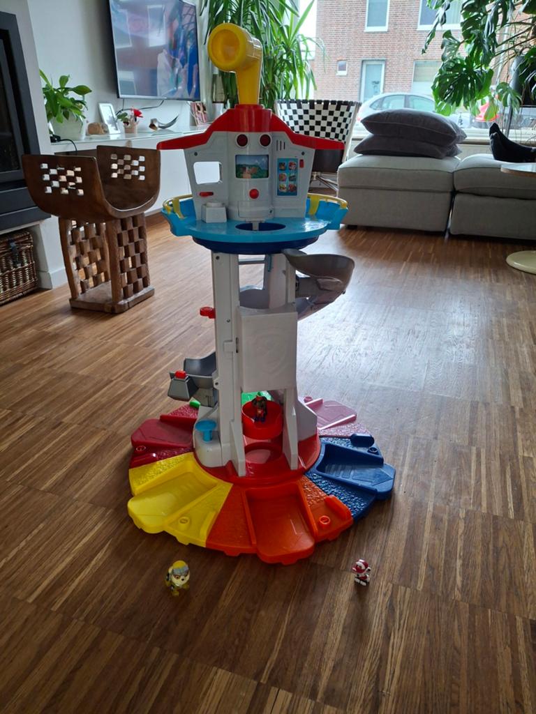 Paw Patrol Uitkijktoren XXL, Kinderen en Baby's, Speelgoed | Actiefiguren, Ophalen of Verzenden, Zo goed als nieuw