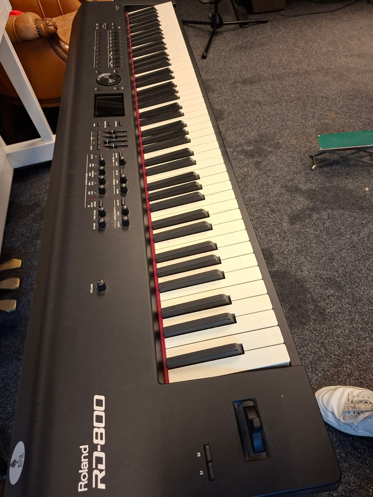 Roland rd 800, Ophalen, Zo goed als nieuw, 88 toetsen, Roland