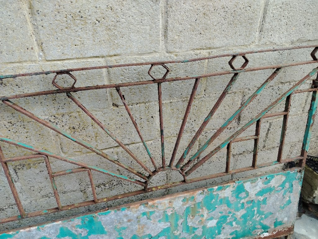 Ijzeren hekwerk poort, Ophalen, Gebruikt, IJzer, Overige typen