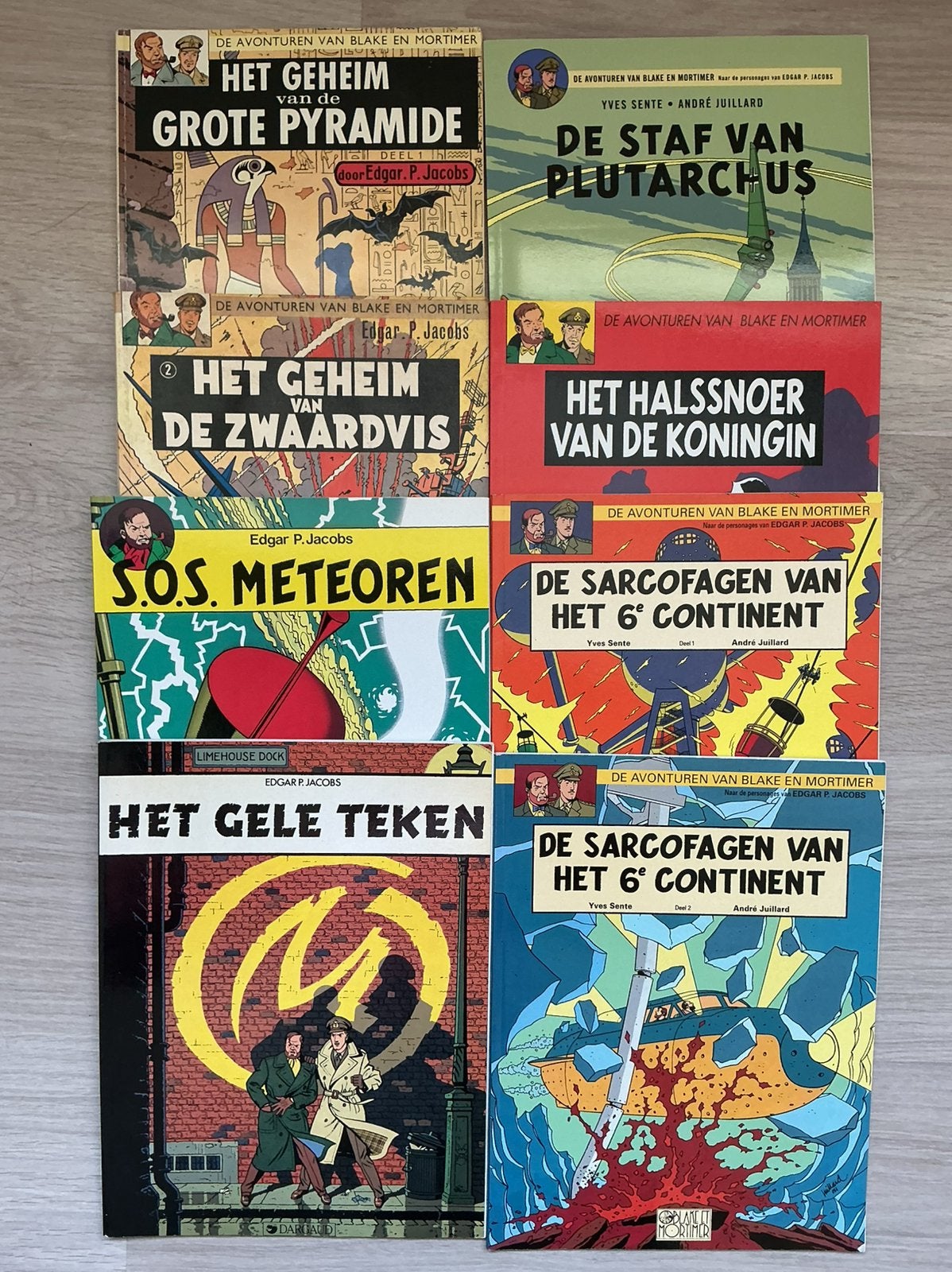 Strips Blake en Mortimer, Boeken, Ophalen, Gelezen