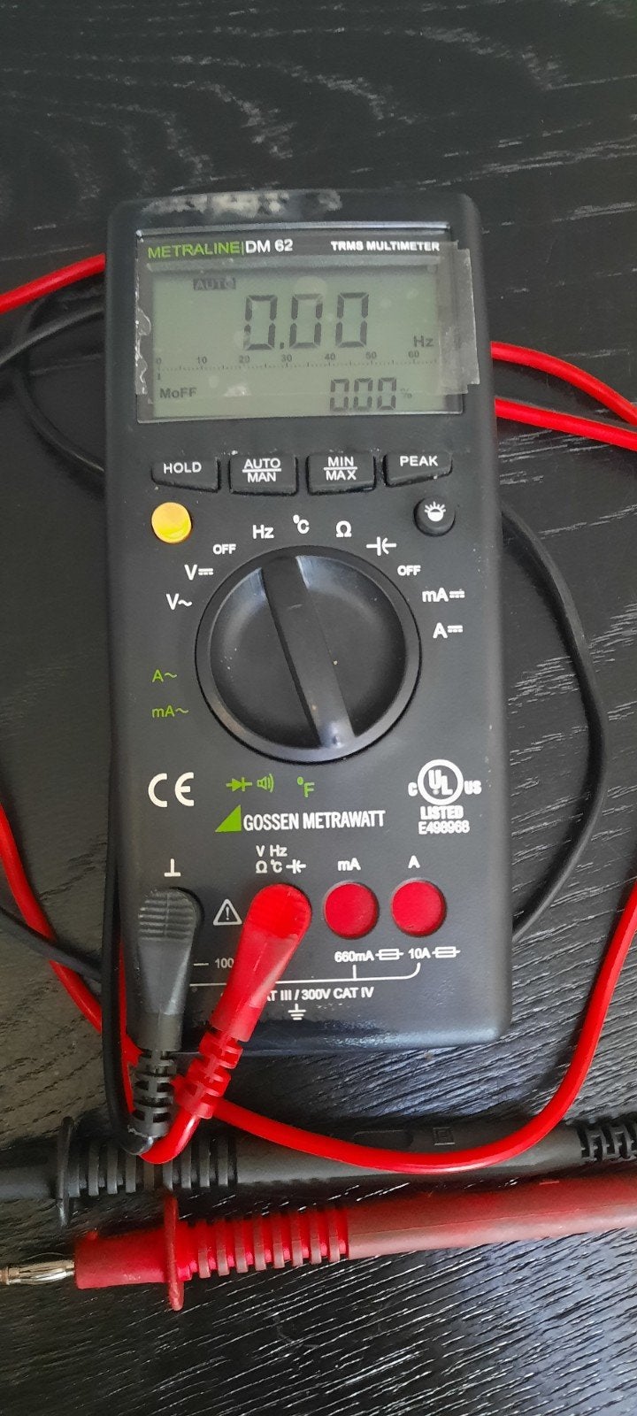 Gossen Metraline DM 62 TRMS multimeter, Envoi, Multimètre