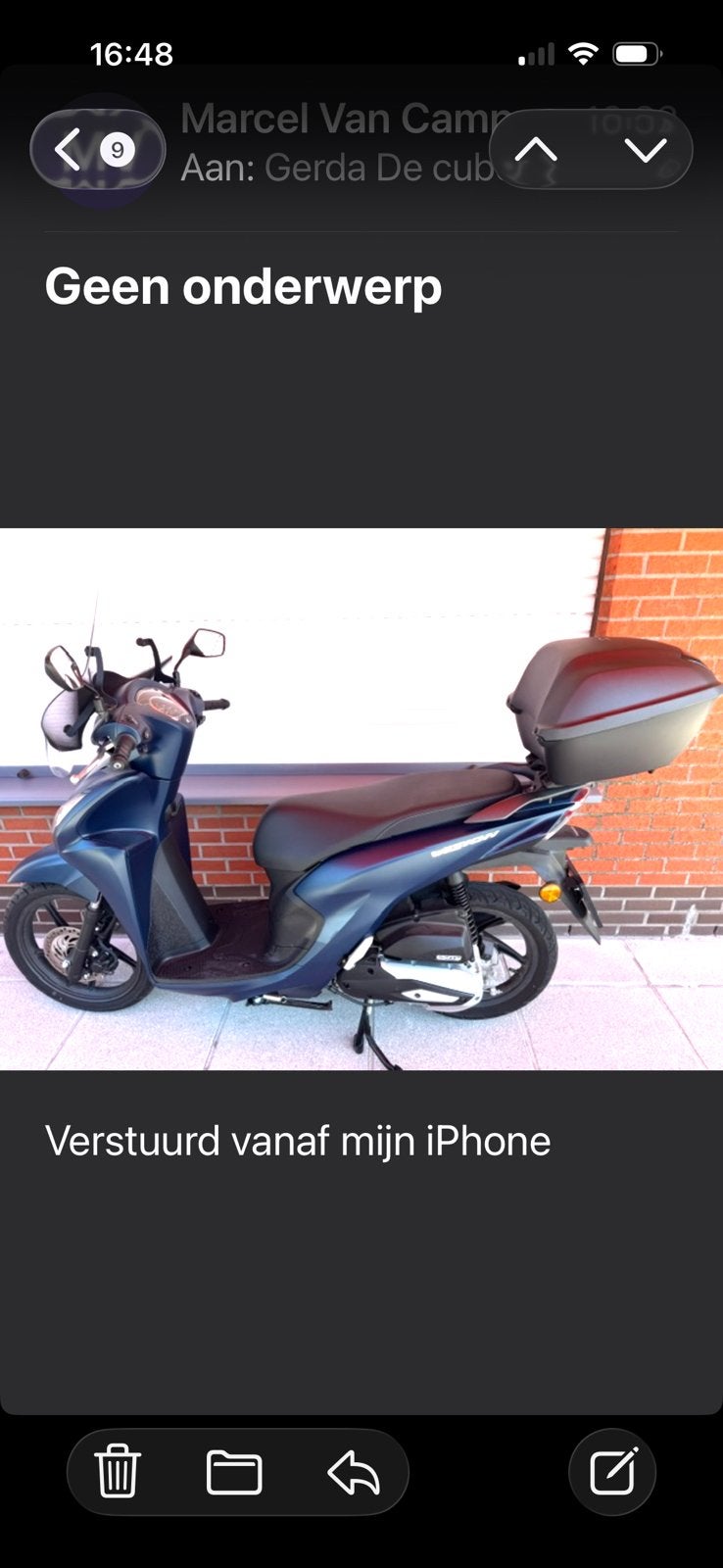 Honda Vision 110 cc. Vitesse maximale de 89 km/h, Scooter, Particulier, Automatique, 110 cm³