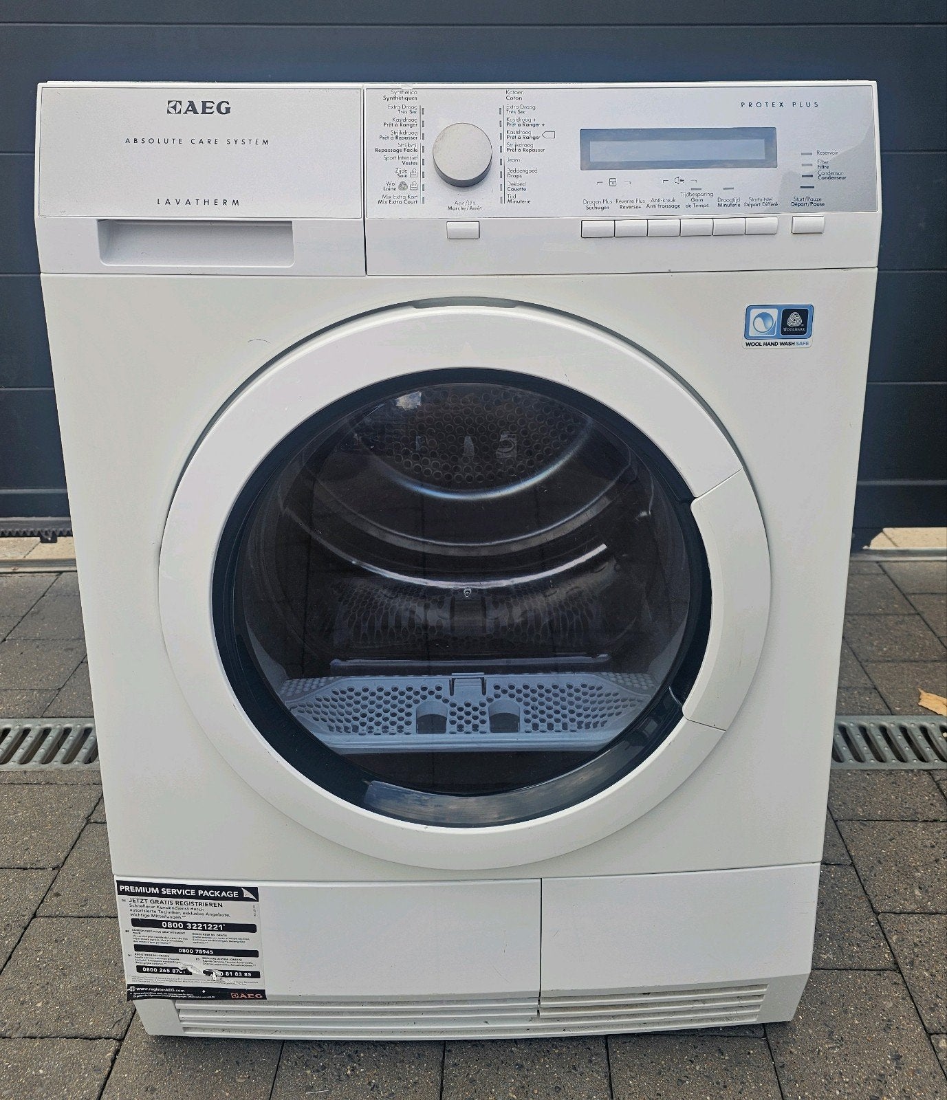 AEG warmtepomp condensatie droogkast 8kg A+++ top staat, Elektronische apparatuur, Ophalen, 8 tot 10 kg, Zo goed als nieuw, Energieklasse A of zuiniger