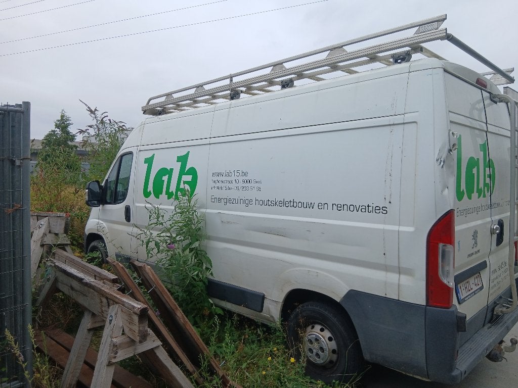 Peugeot Boxer camionette, Auto's, Stof, Zwart, Wit, 96 kW