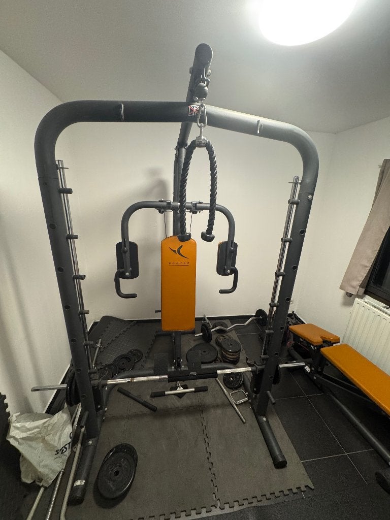 SALLE DE SPORT COMPLÈTE, Enlèvement, Utilisé, Bras, Tapis roulant