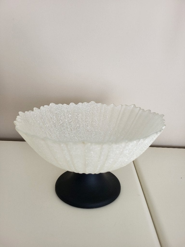Fruitschaal of schaal, Huis en Inrichting, Keuken | Servies, Ophalen, Kom(men), Overige stijlen, Glas