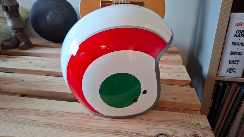 Casque vespa italian flag, Motos, Enlèvement
