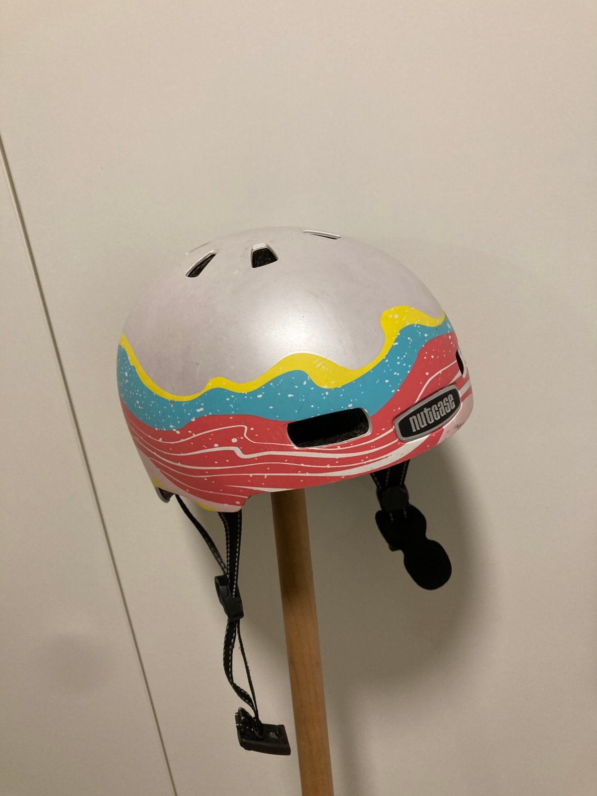 Fietshelm nutcase 48-52cm, Ophalen, Gebruikt