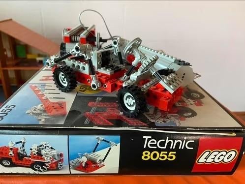 Vintage Lego Technic 8055, Ophalen of Verzenden, Complete set, Lego