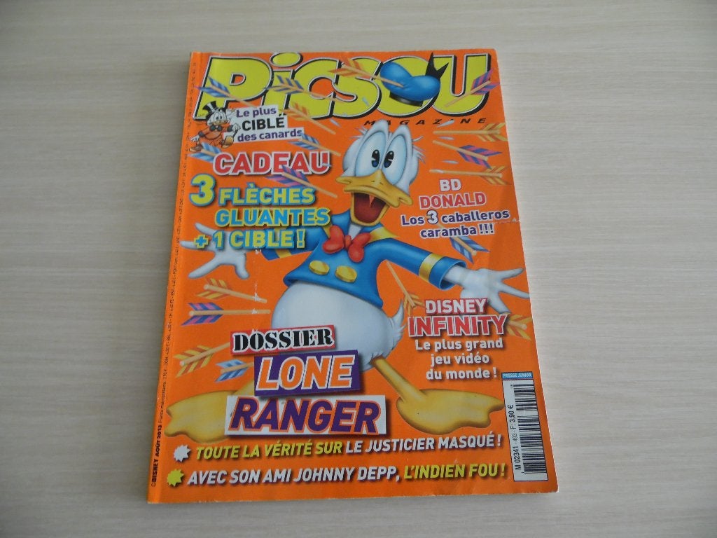 PICSOU MAGAZINE N°493, Enlèvement ou Envoi, Comme neuf, WALT DISNEY, Une BD