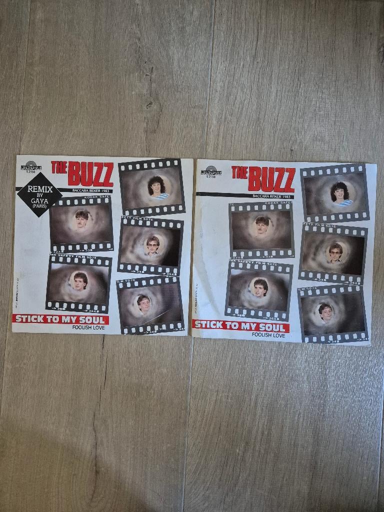 Vinyl single 'The Buzz - Stick to my soul' (2 stuks), Cd's en Dvd's, Vinyl Singles, Ophalen of Verzenden, Gebruikt
