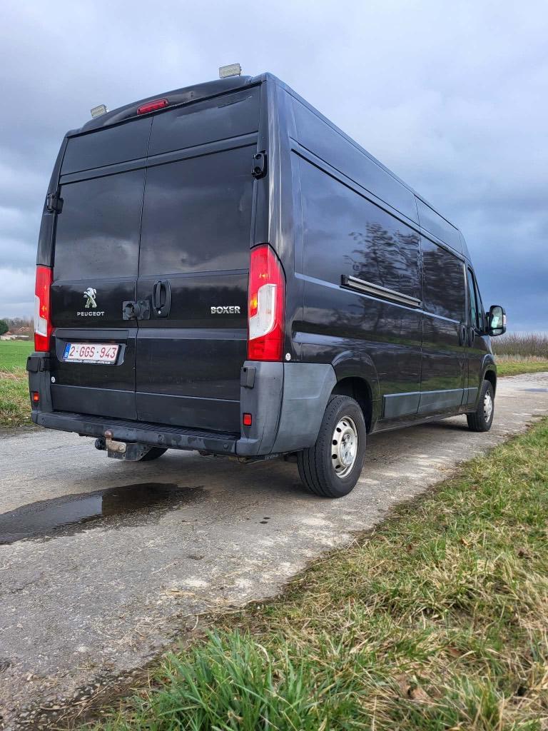 Peugeot Boxer 2018 L3 H3. noir. Diesel Euro 6 g., Autos, Achat, Euro 6, 3 places, Boîte manuelle
