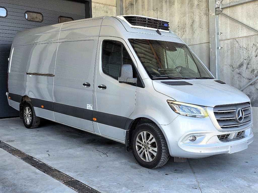 Mercedes Sprinter 319 V6 - CARRIER KOEL/VRIES 2 COMP - FULL, Auto's, Automaat, Achterwielaandrijving, Bedrijf, Diesel