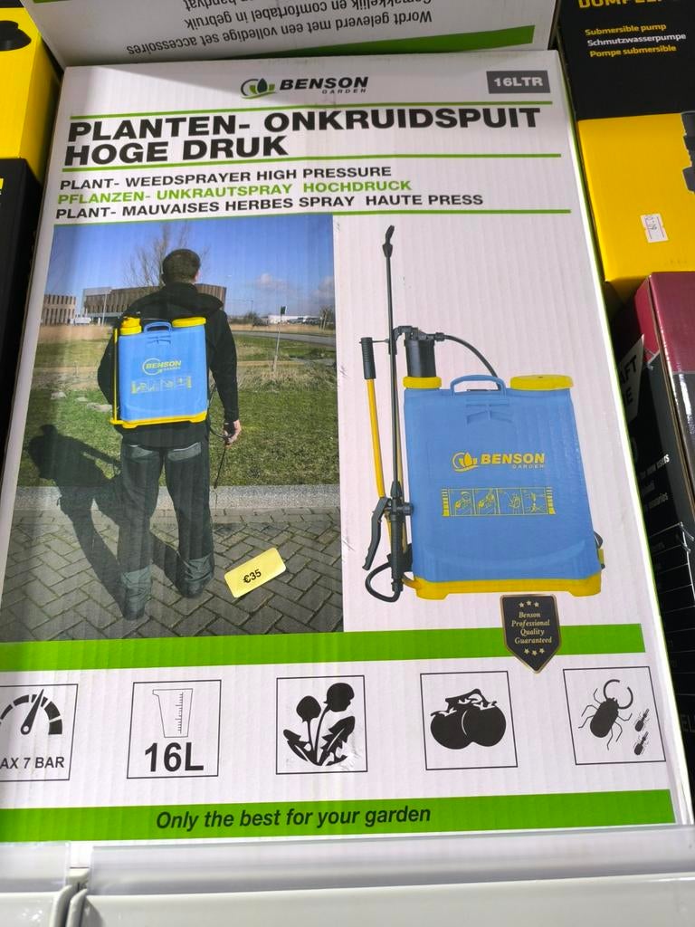 Planten onkruid spuit hogedruk, Tuin en Terras, Ophalen of Verzenden