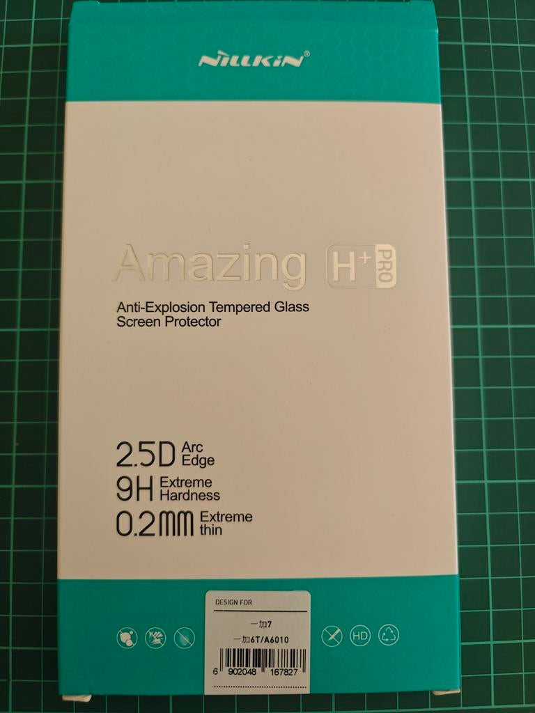 Screenprotector OnePlus 6T, Télécoms, Enlèvement ou Envoi, Neuf