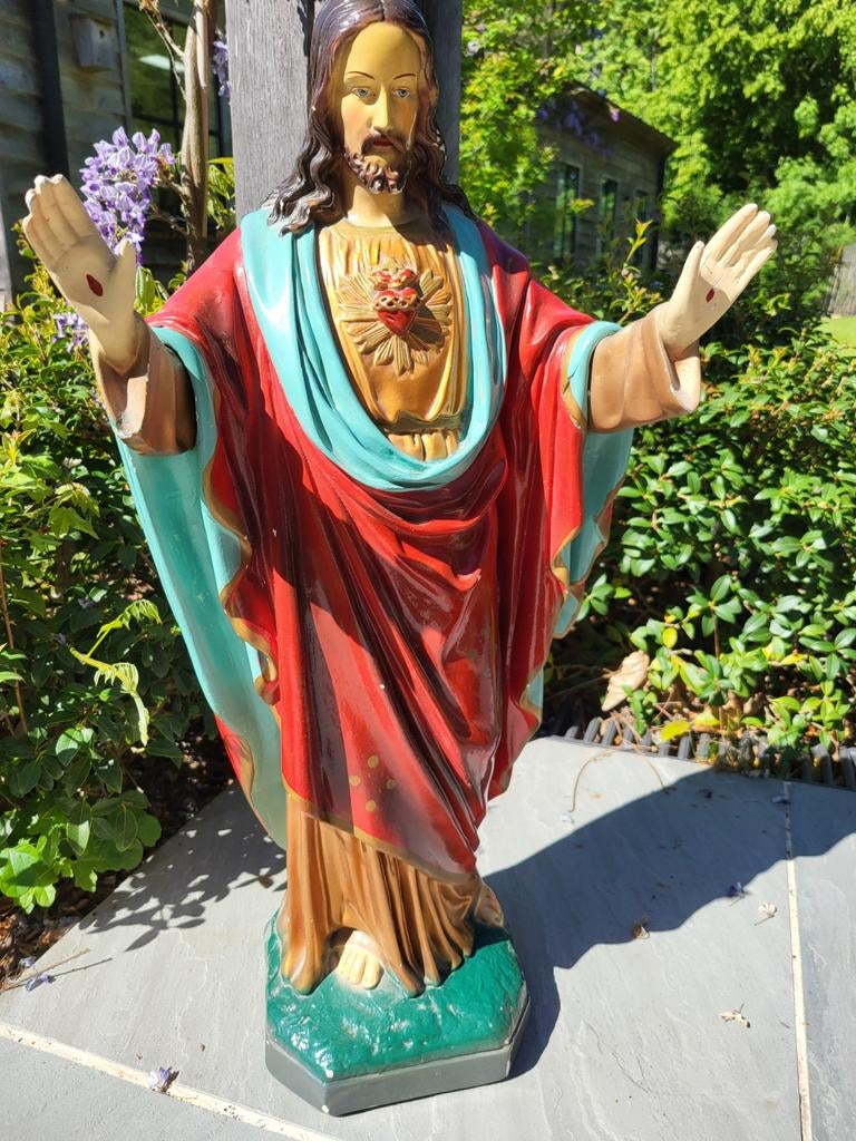 Jezus beeld 70cm, Antiek en Kunst, Ophalen