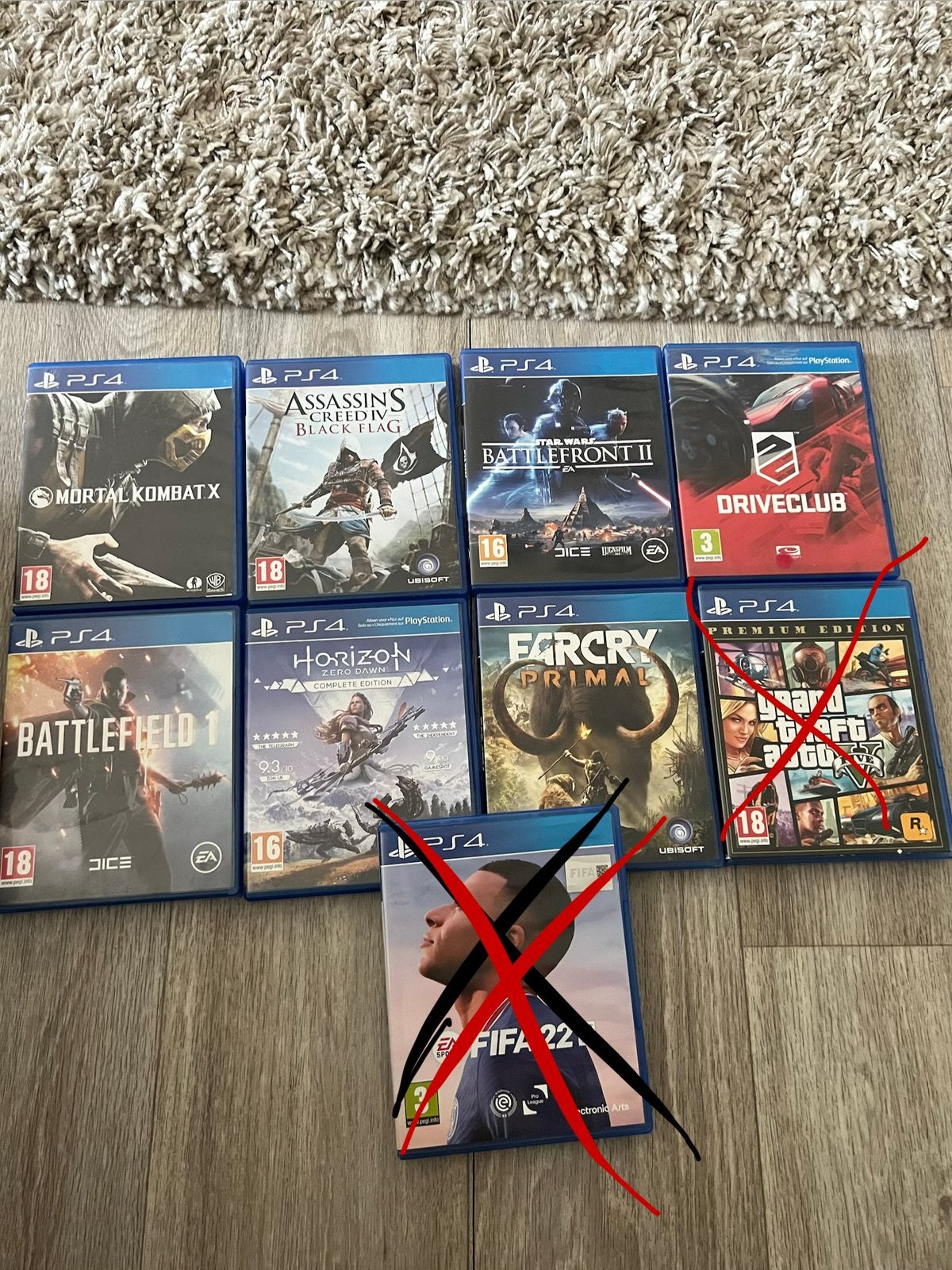 PS4 games/spelletjes, Ophalen, Zo goed als nieuw