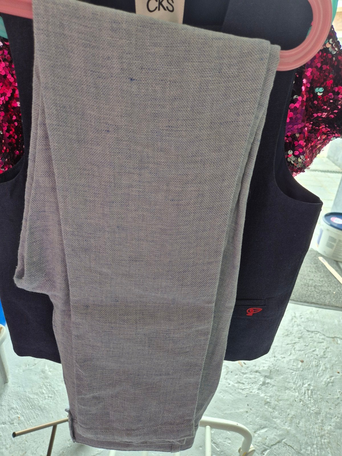 Linnen broek merk d.lux maat 164, Vêtements | Hommes, Blousons sans Manches, Enlèvement